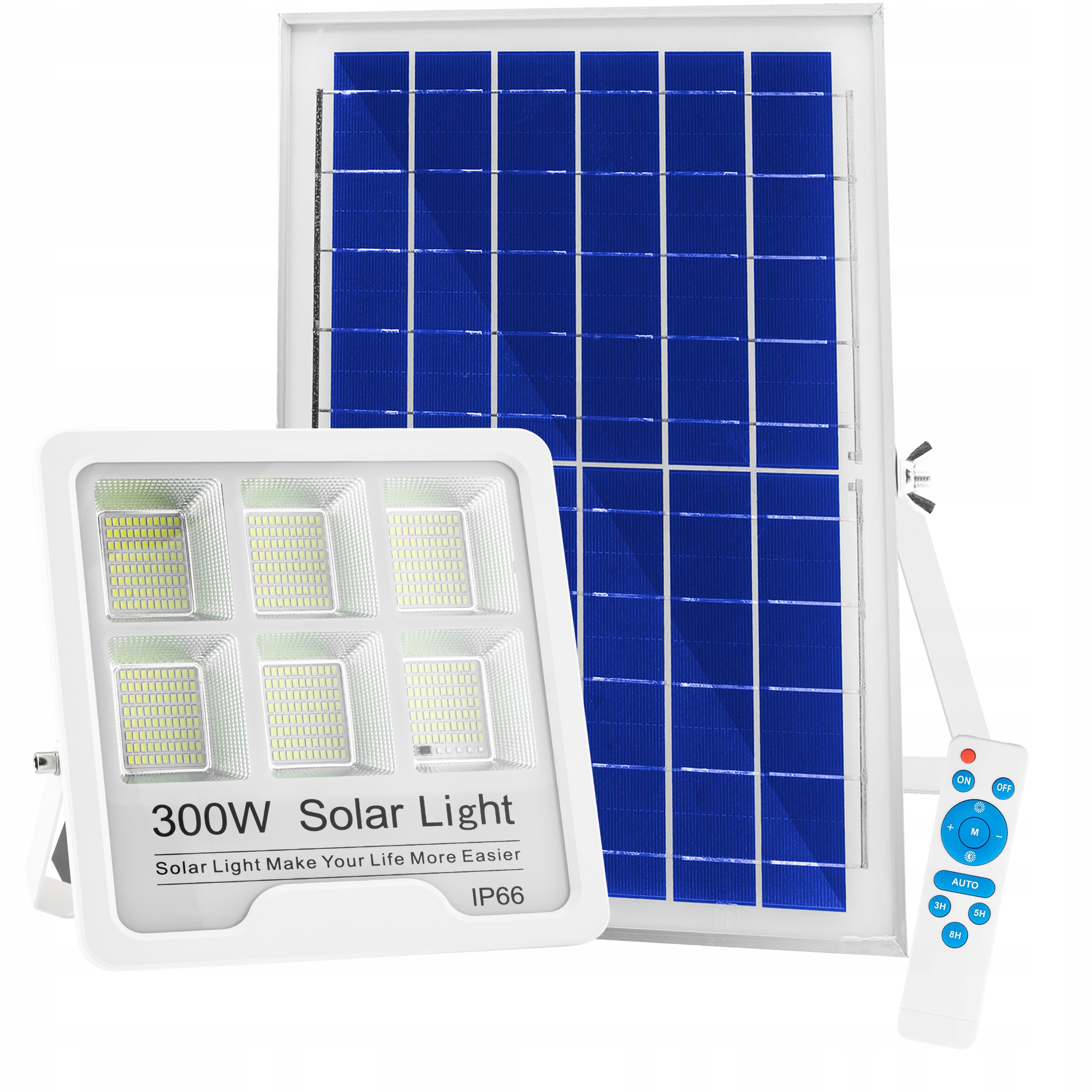 

Lampa Solarna Panel Halogen Led Naświetlacz 300W
