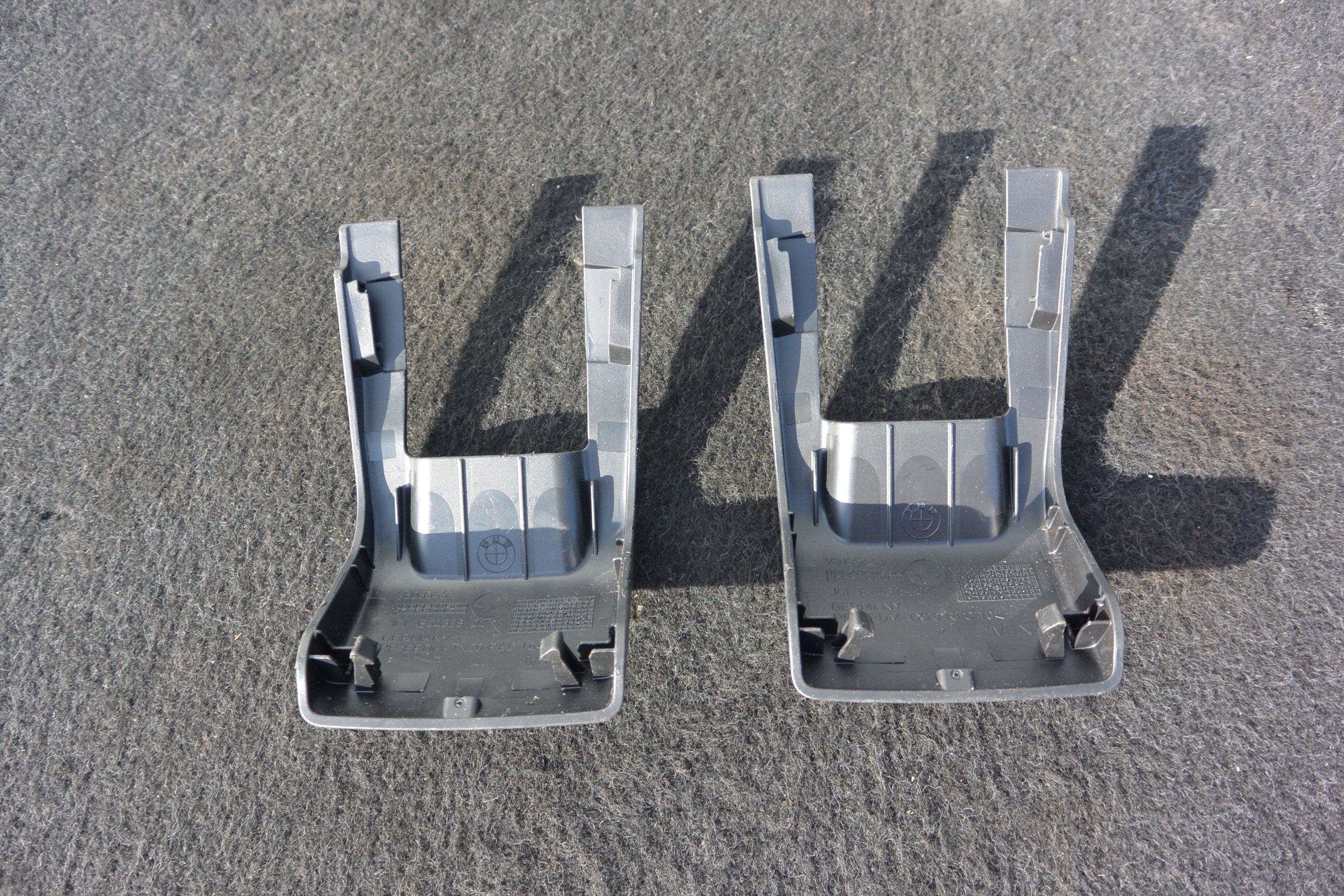 blende abdeckung schiene sitz KPL MINI COUNTRYMAN R60 ZASLEP