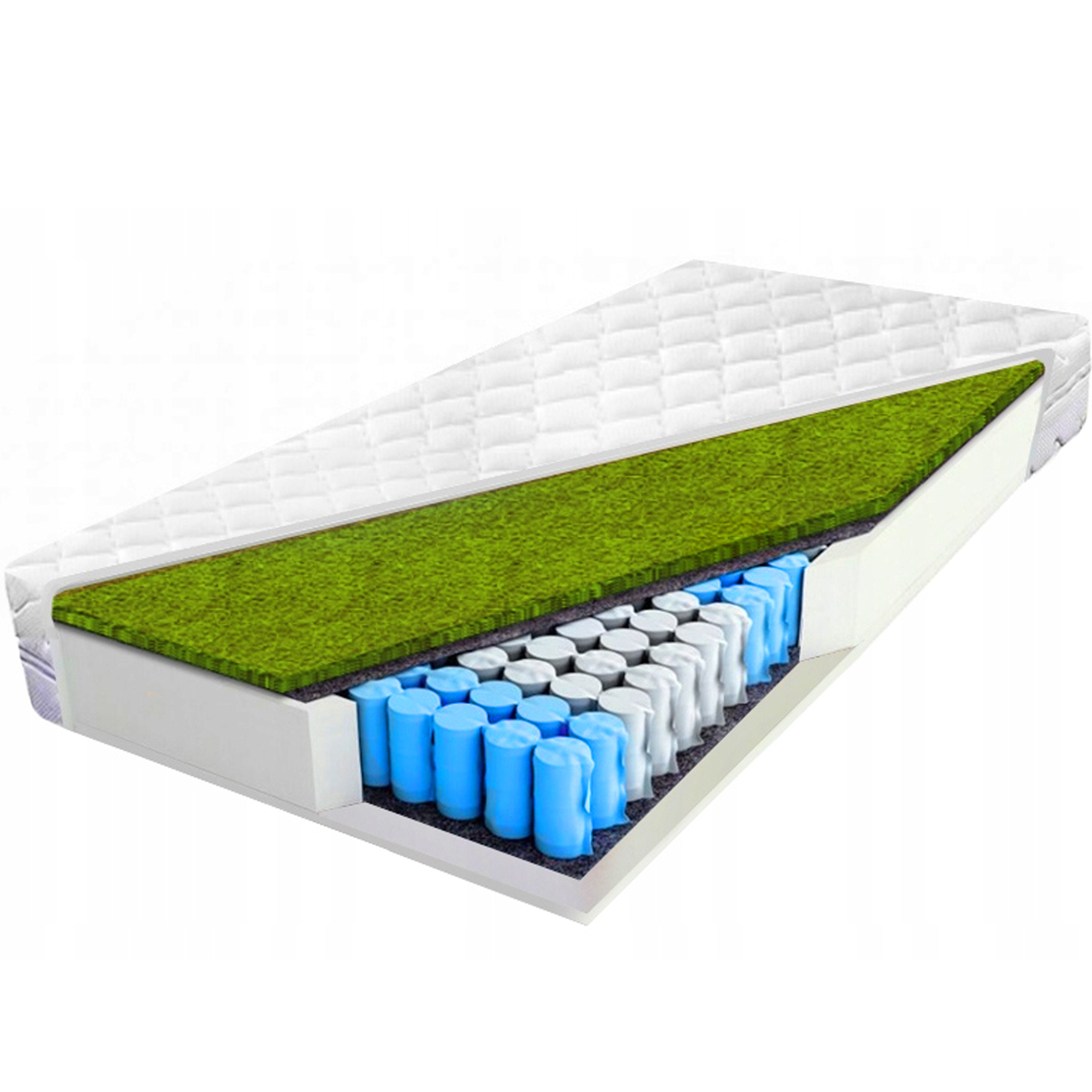 Taštičkový matrac 90x170 morská tráva 20 cm