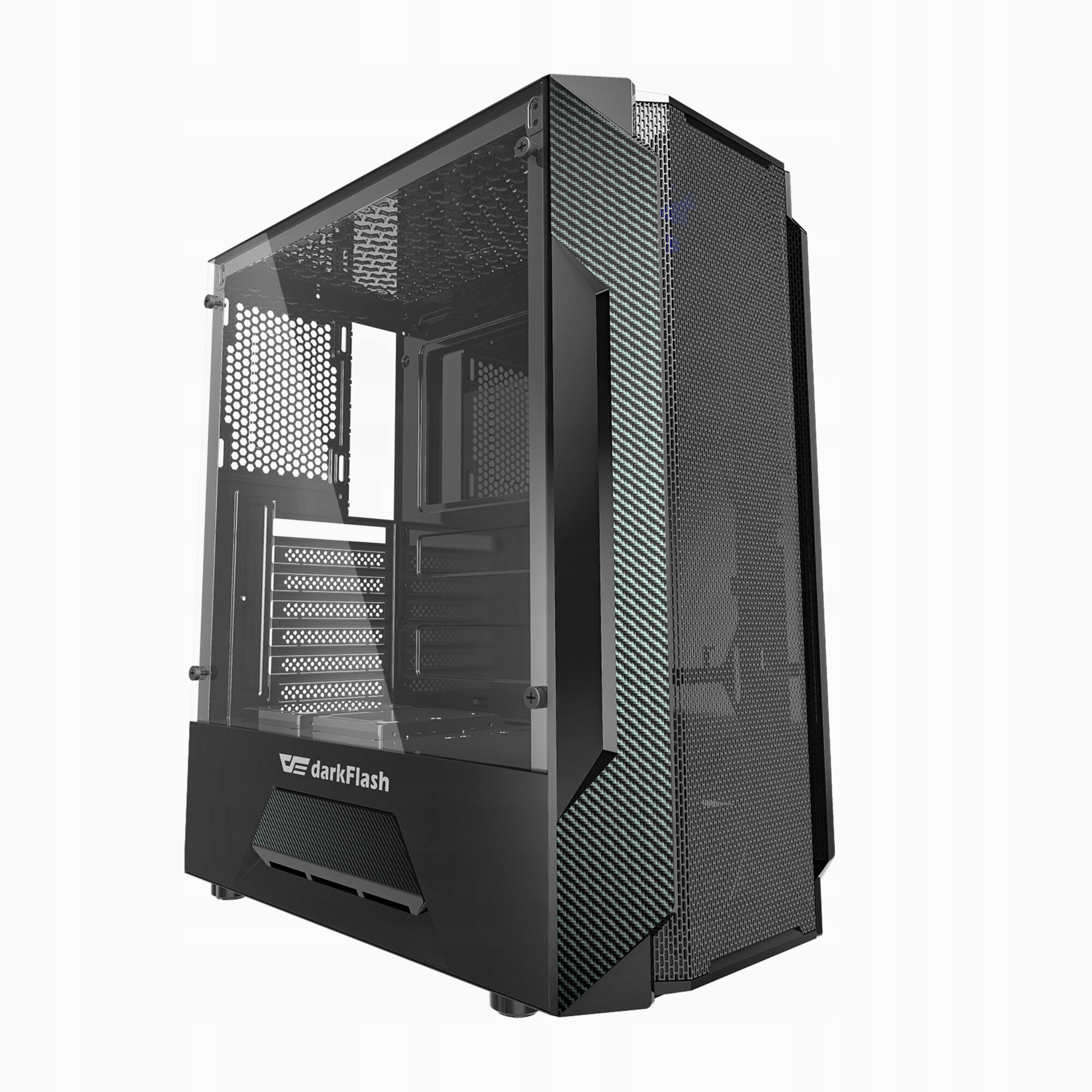 Obudowa komputerowa Darkflash Leo czarna Atx Usb 3.0 Midi tower