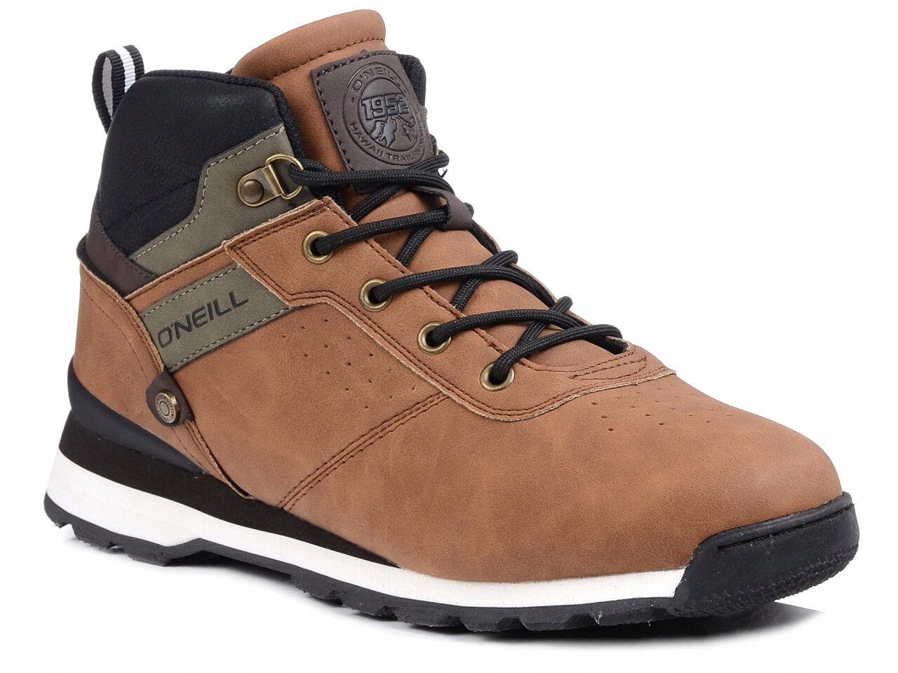 Buty sportowe męskie za kostkę wysokie brązowe O'Neill Grand Teton Mid 43