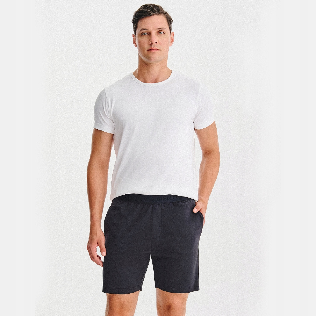 Černobílé pánské pyžamo Pako Lorente s bavlnou, vel M