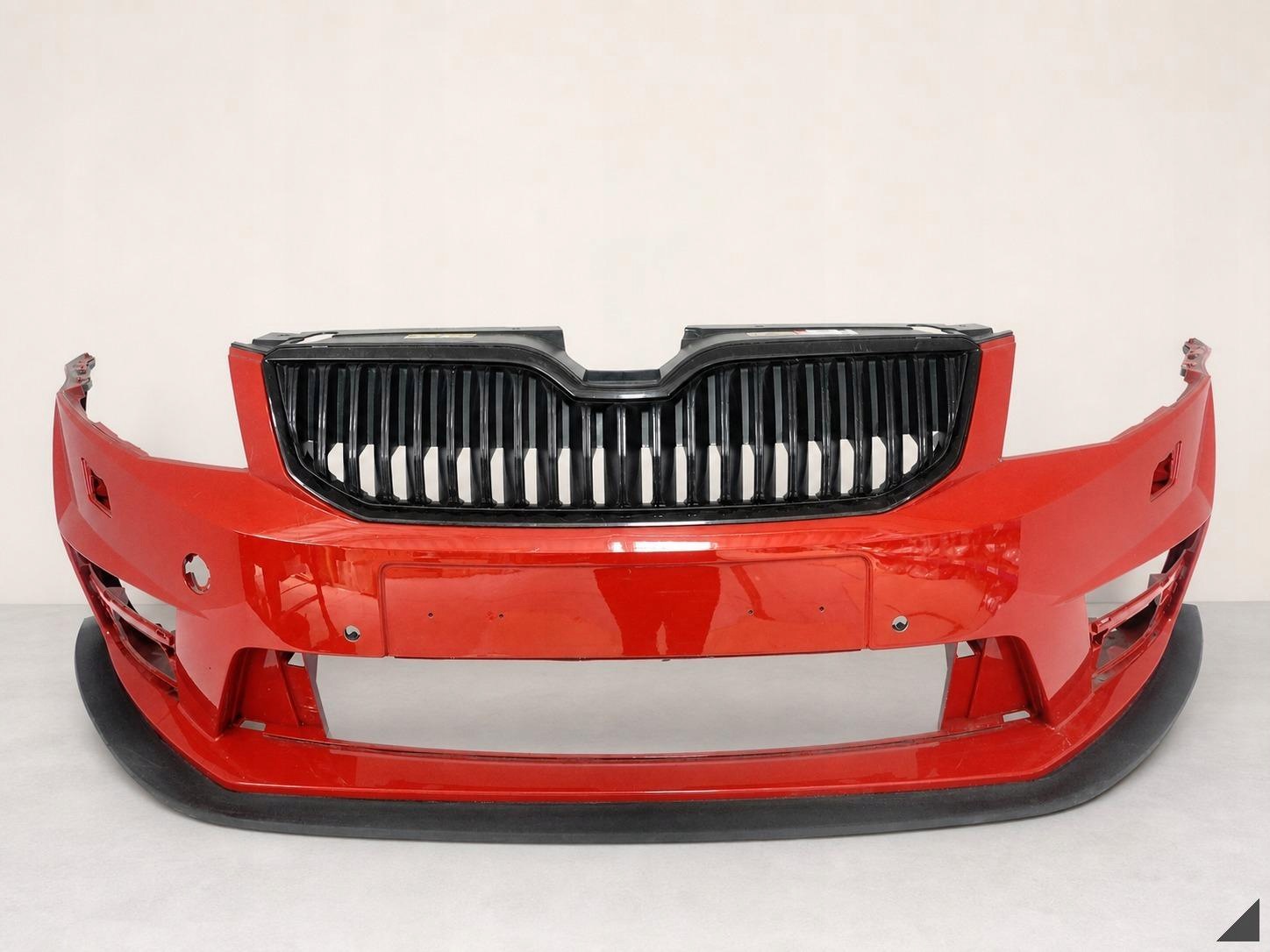 SKODA OCTAVIA 3 RS VRS 5E0 12-16 bumper + grill SPOILER front PDC washers