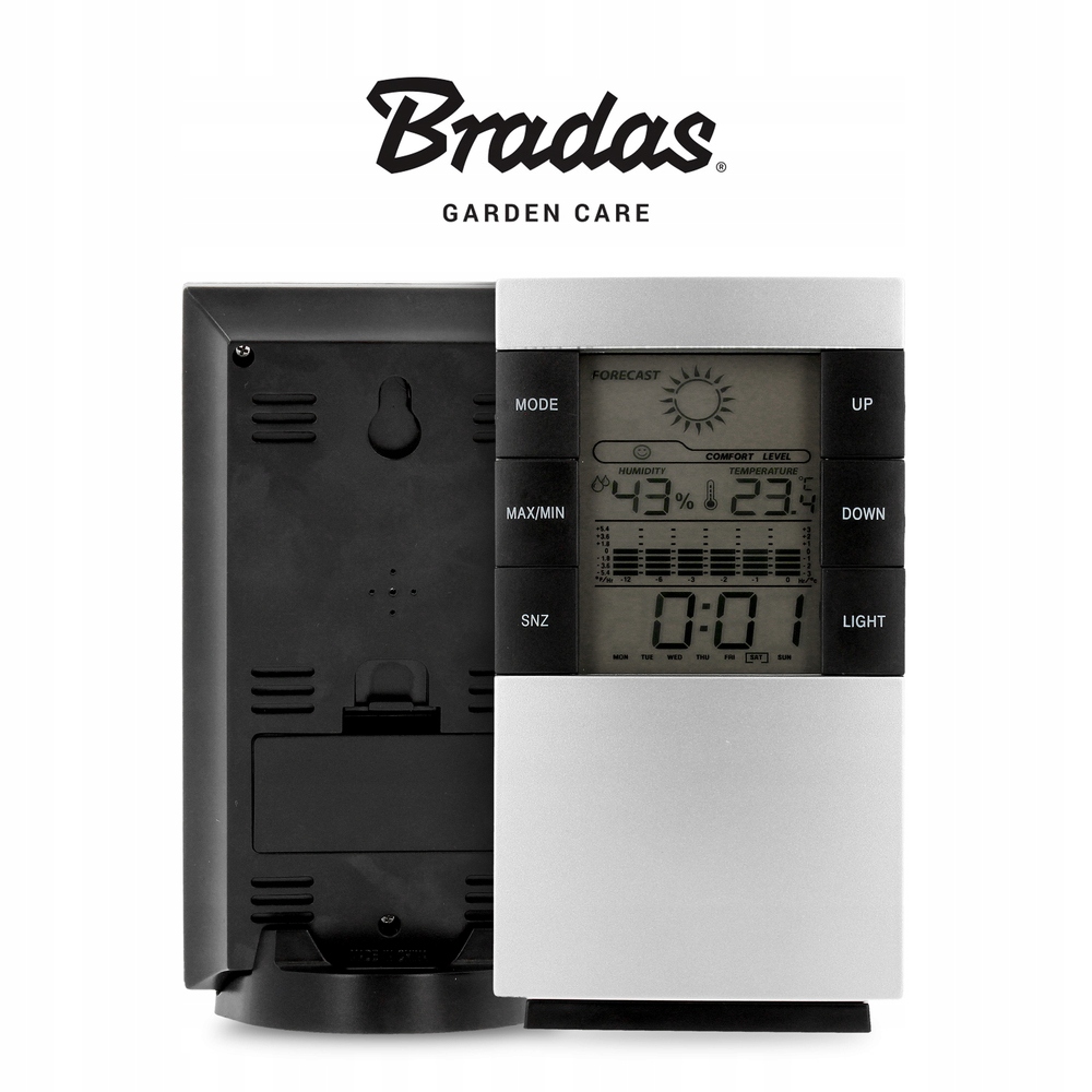 Termometr Elektroniczny Higrometr Stacja Pogodowa Marka Bradas