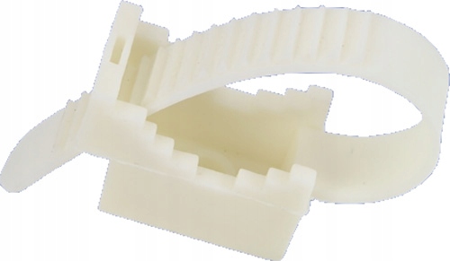 

Uchwyt Paskowy Do Przewodów Biały UP-30 100 szt.