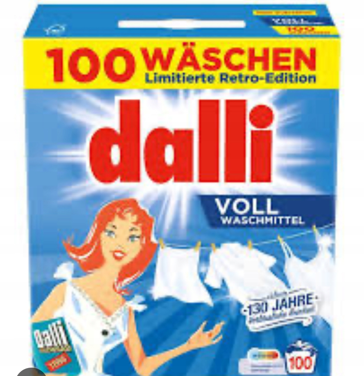 Levně Dalli prášek na bílé prádlo 6 kg z Německa