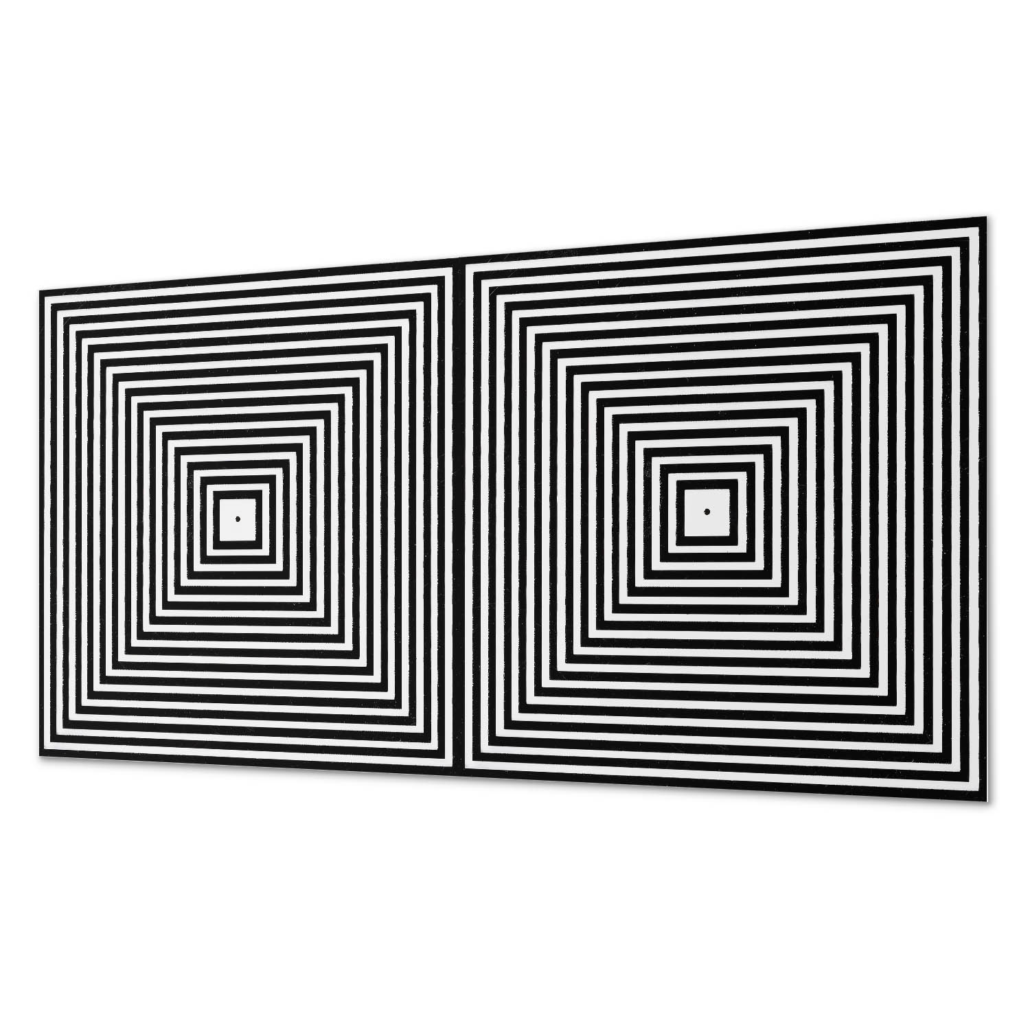 Nástenný vinylový panel Štýlové koaxiálne línie v štvorcoch 120 x 60 cm
