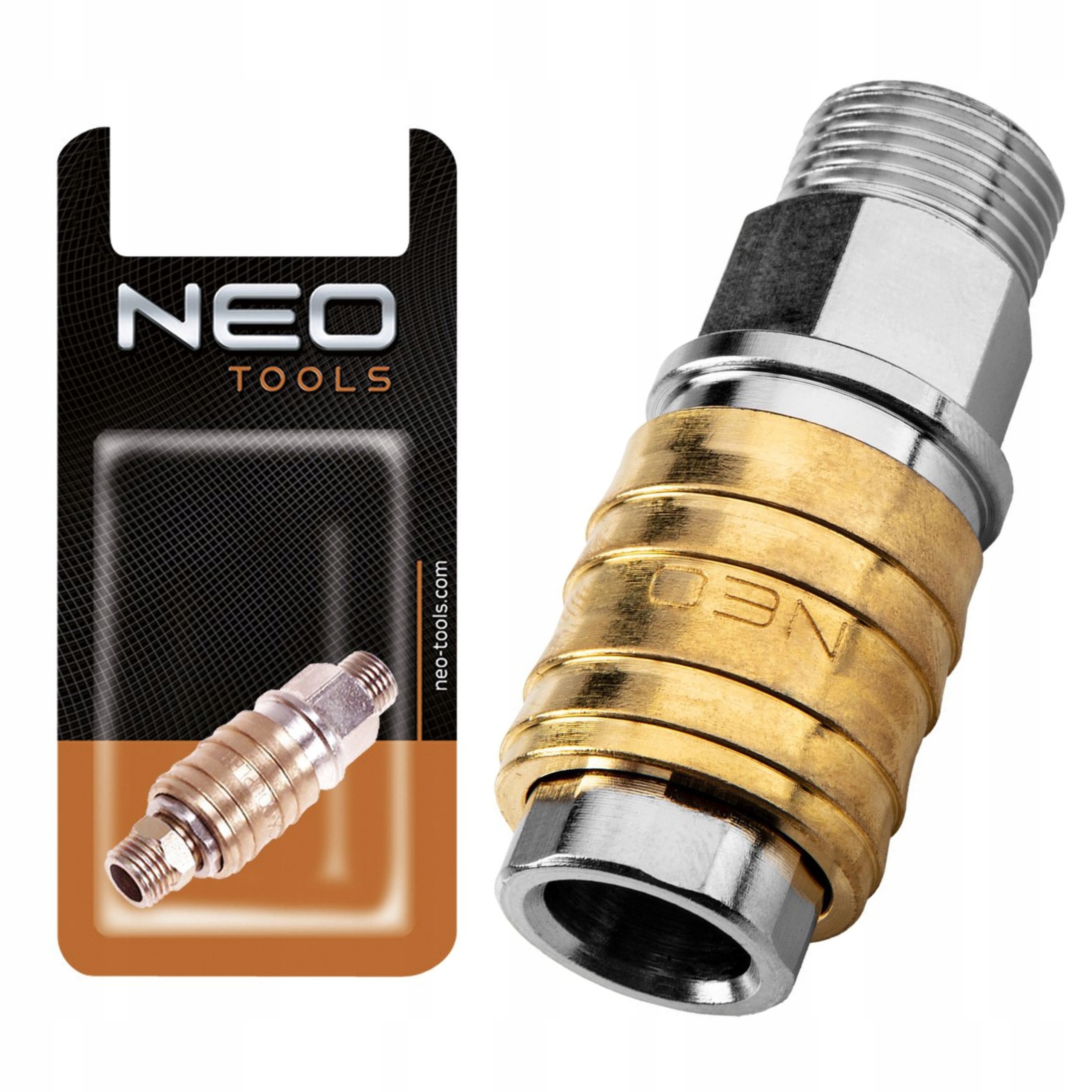 SZYBKOZŁĄCZKA DO KOMPRESORAKOŃC GWINT ZEWNĘT 3/8"