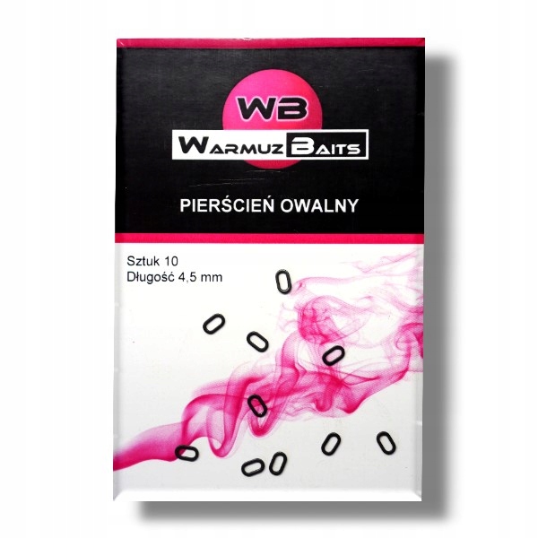 Pierścienie Owalne 6mm 10sztuk Warmuz Baits