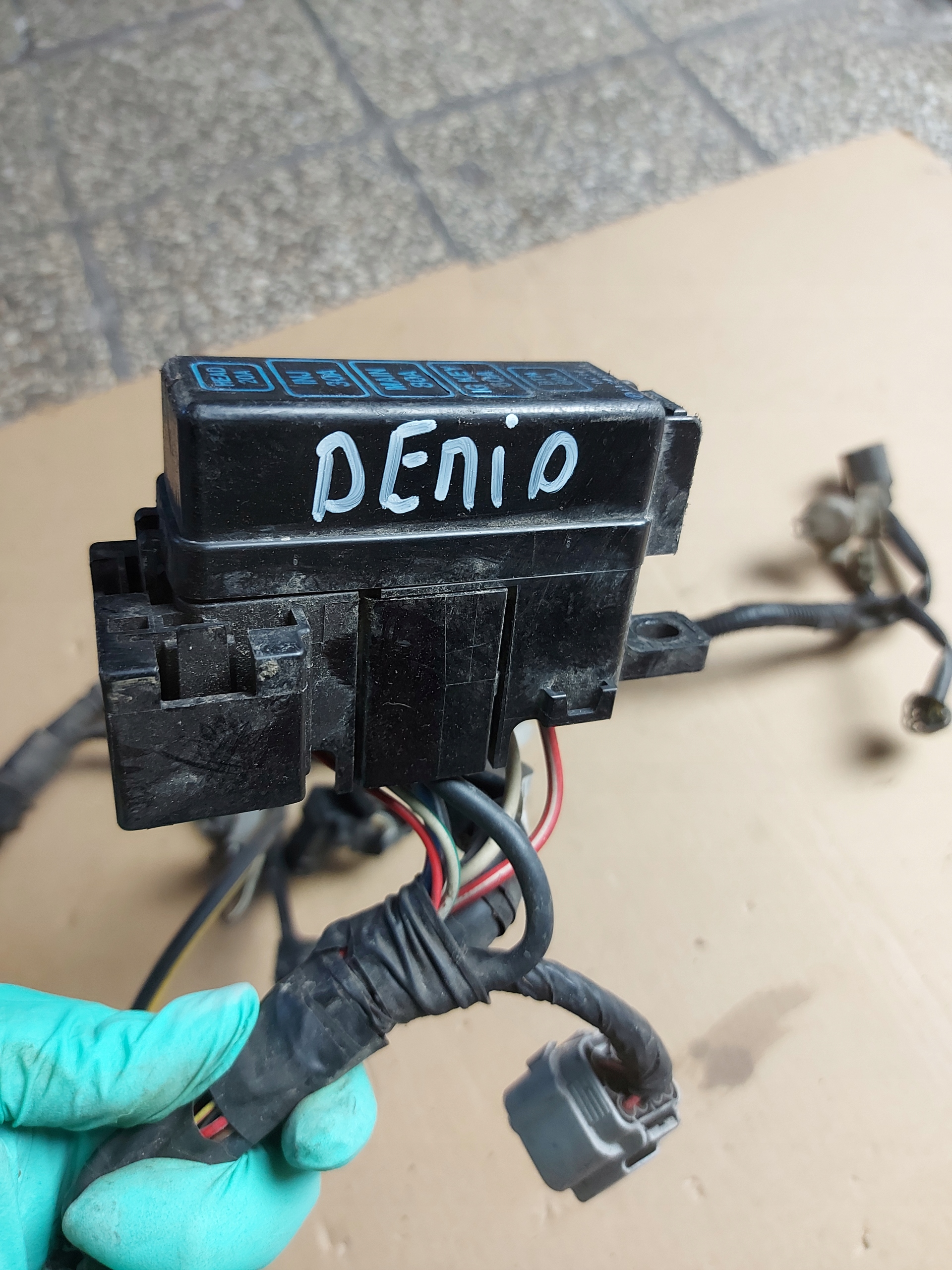 bundle motor wiring WTYCZKI MAZDA DEMIO and 1.3 16V OE EU