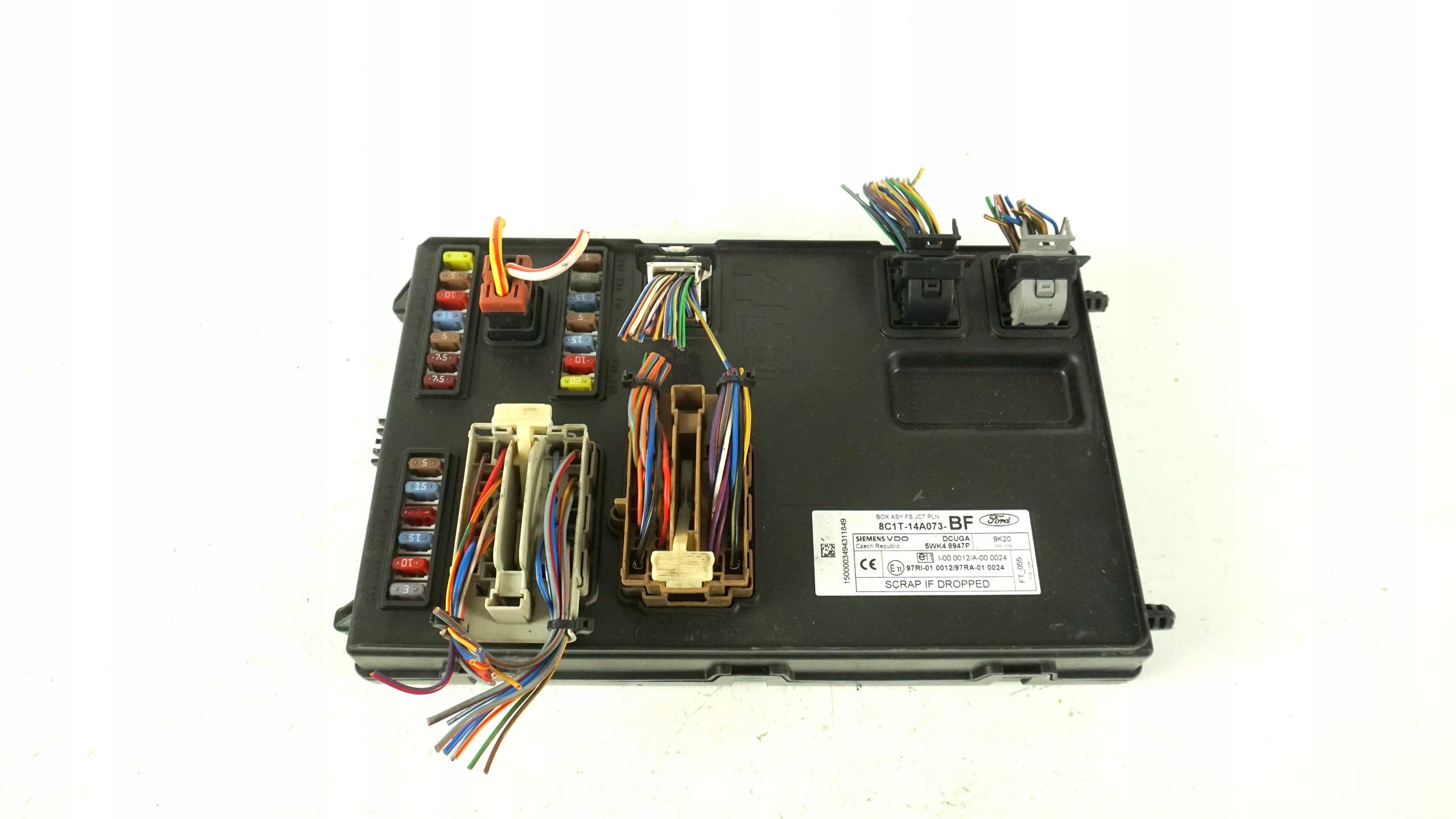 Module fusibles Unité commande confort BSI FORD TRANSIT 7 MK7 8C1T-14A073-BF