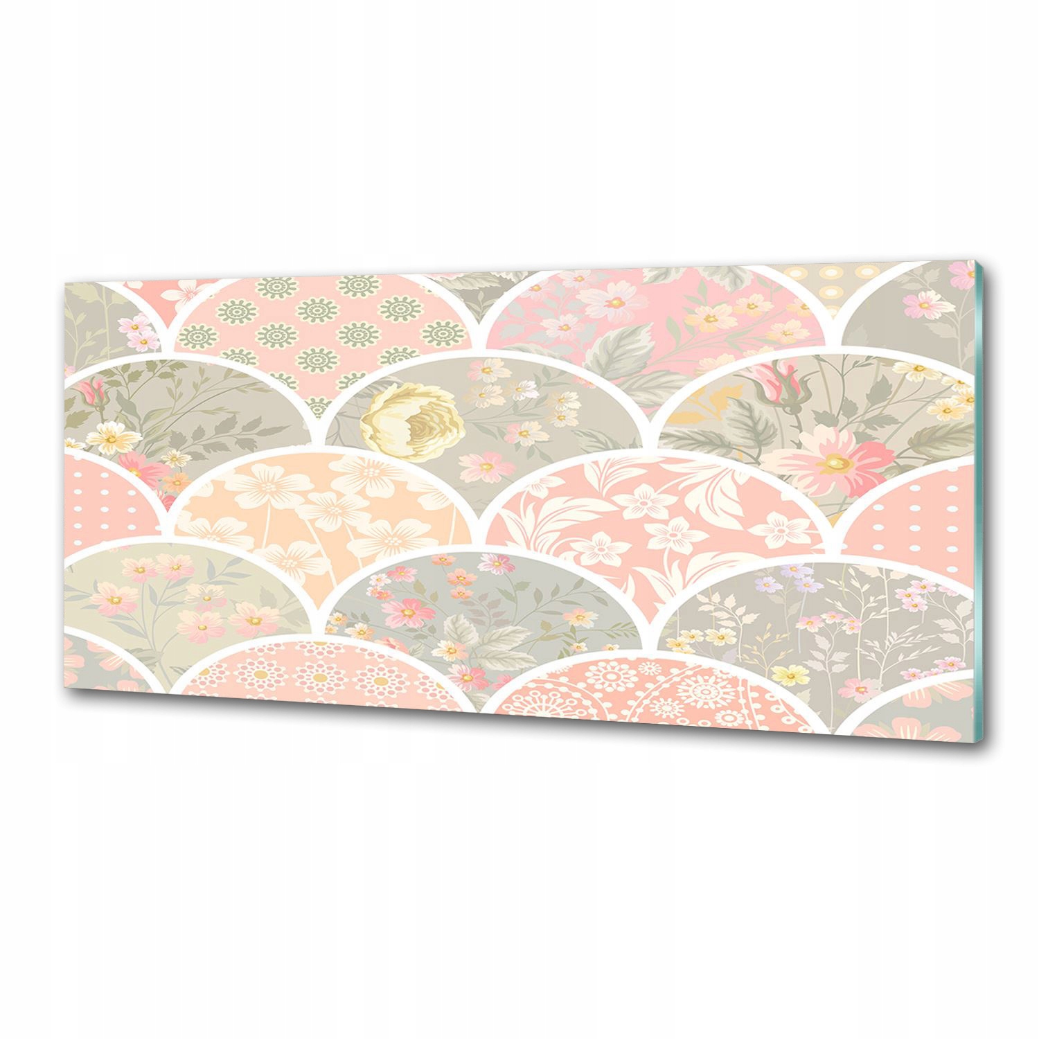 Panel medzi nábytkom v kuchyni Ornamenty 125x50 Lepidlo