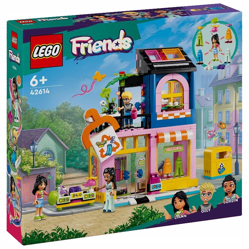 Lego Friends Obchod S Použitým Oblečením 42614