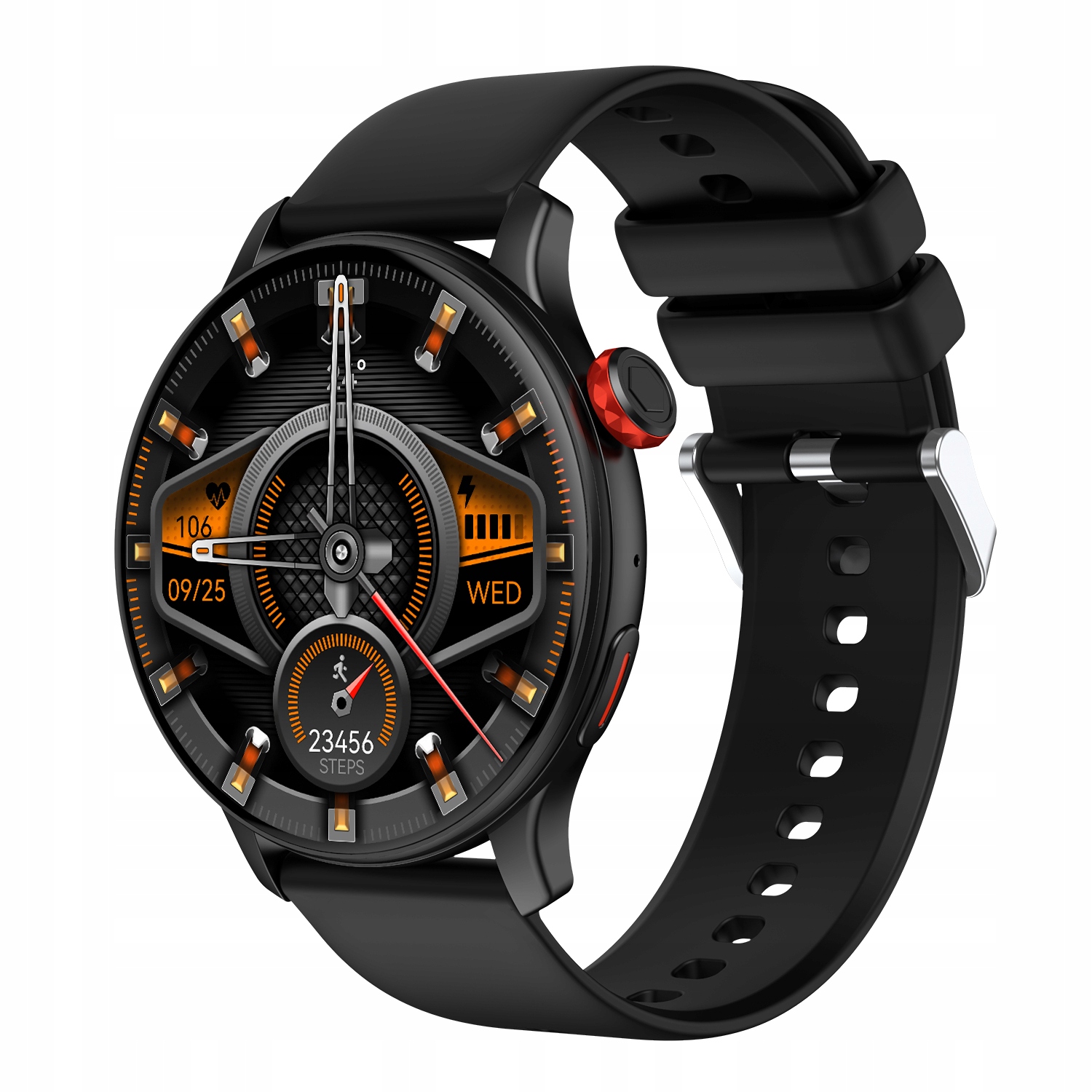 Smartwatch CY26 Amoled 1,43' Hd Wodoodporny 260 mAh Czarny