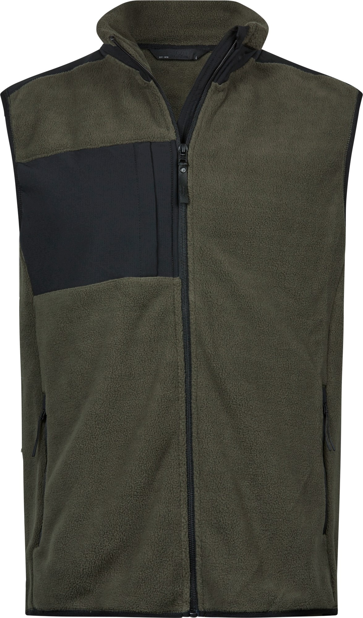 Bunda Bez Rukávů bez kapuce Mountain Tee Tmavě zelená vel. 2XL