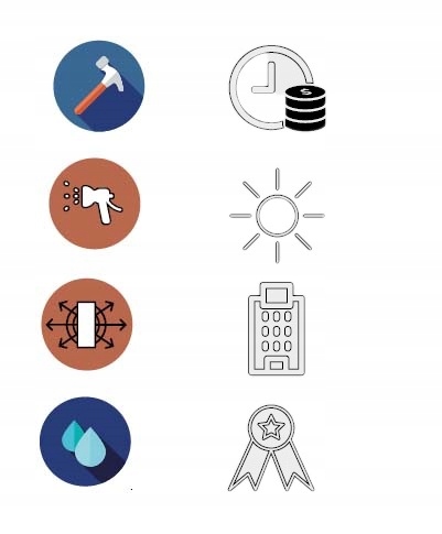 OSŁONA KARNISZA MASKOWNICA Listwa karniszowa 10 cm Szerokość 55 mm