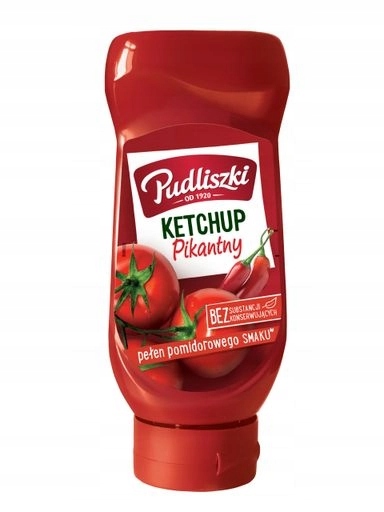 Levně 4 x Pudliszki Pikantní kečup 700 g