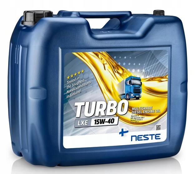Motorový Olej Neste Lxe 15W-40 20L Bagr Lesní A Zemědělské Stroje