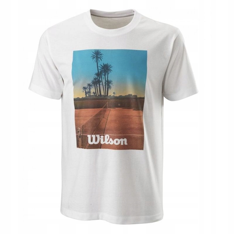 KOSZULKA MĘSKA WILSON SCENIC TECH TEE WHITE M