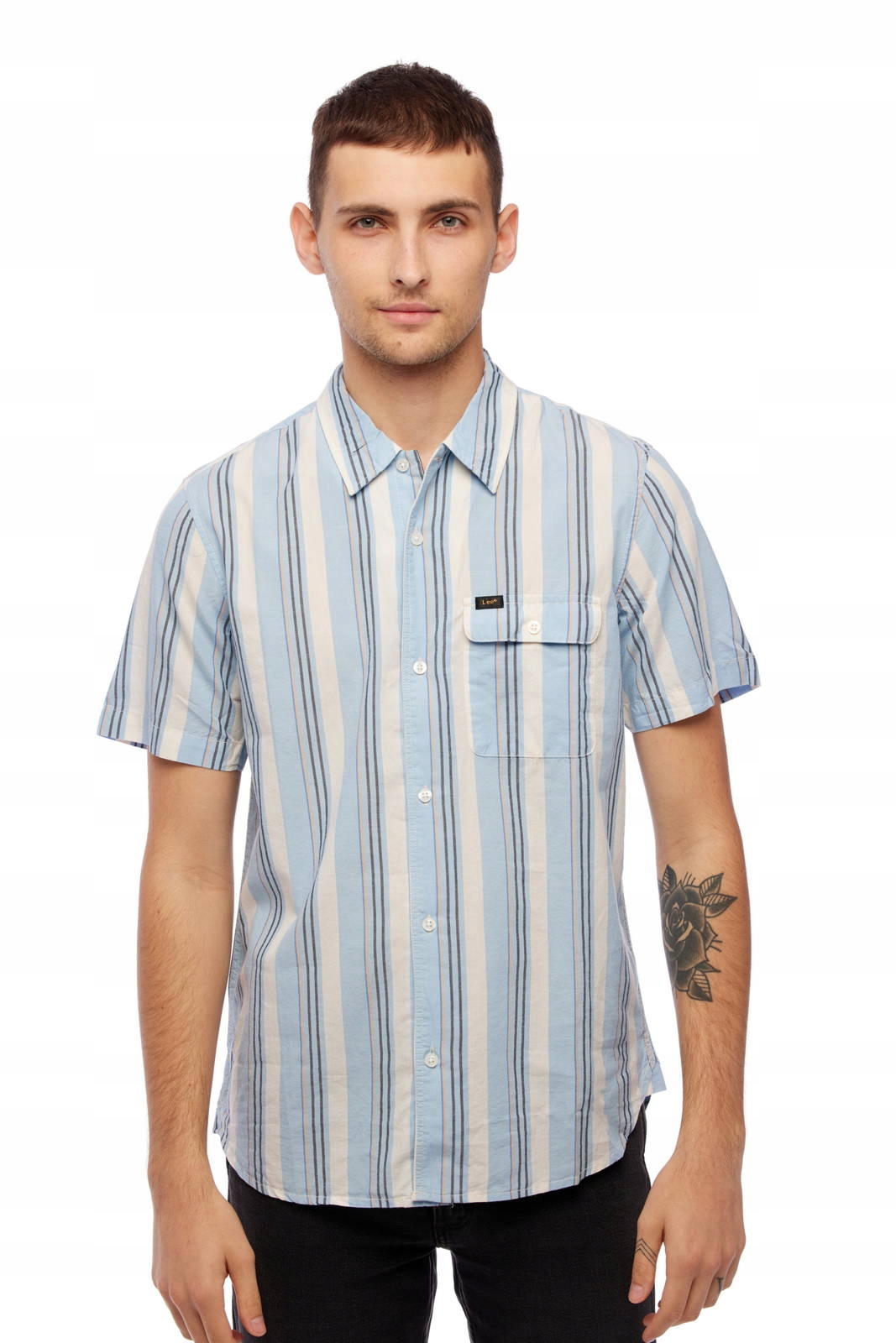 

Lee Button Down Variation Sky Blue L66LUGLM XXL