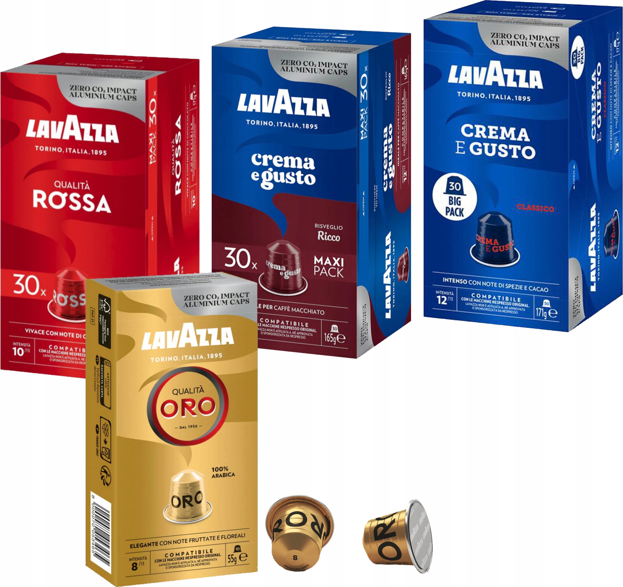 Levně Kapsle pro Nespresso Lavazza Mix 100 kusů