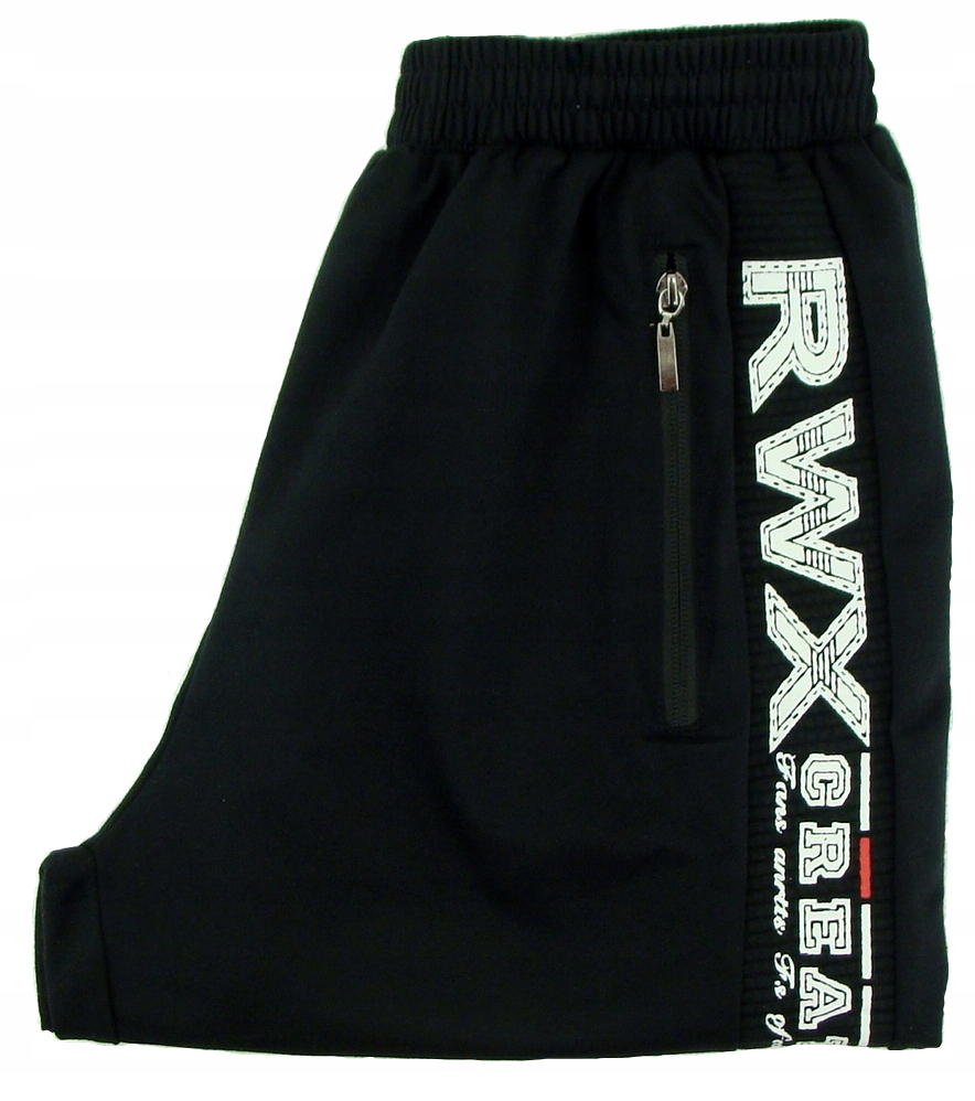 

-XL- Spodnie Dresowe Y4932 Czarne