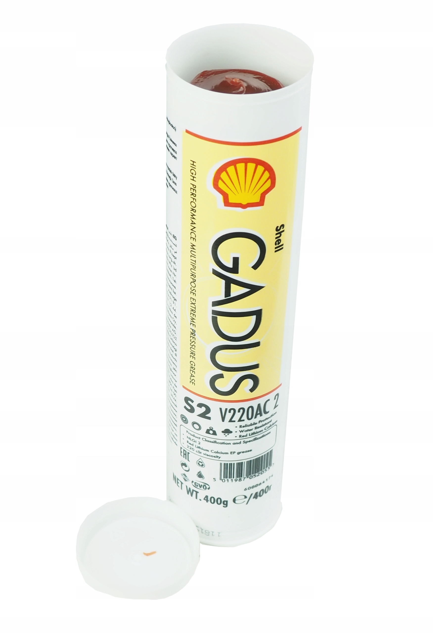 

Smar Shell Gadus S2 V220 AC2 Tuba 400g Jcb Cat