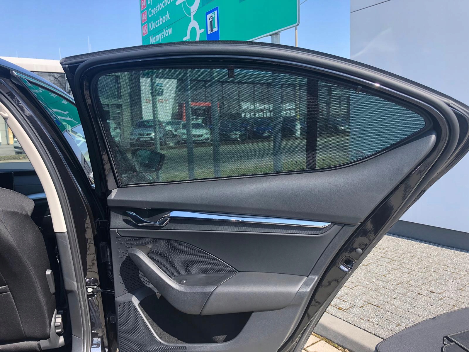 Zasłonki dedykowane do Skoda Octavia 4 IV Liftback Numer katalogowy producenta O4S DR