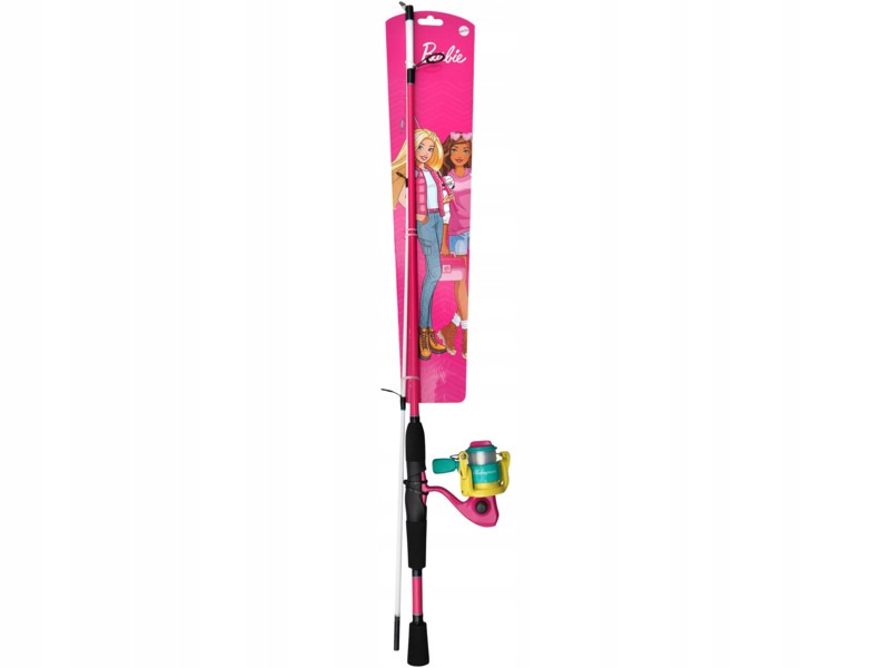 Zestaw spinningowy Shakespeare Mattel Barbie dla dzieci