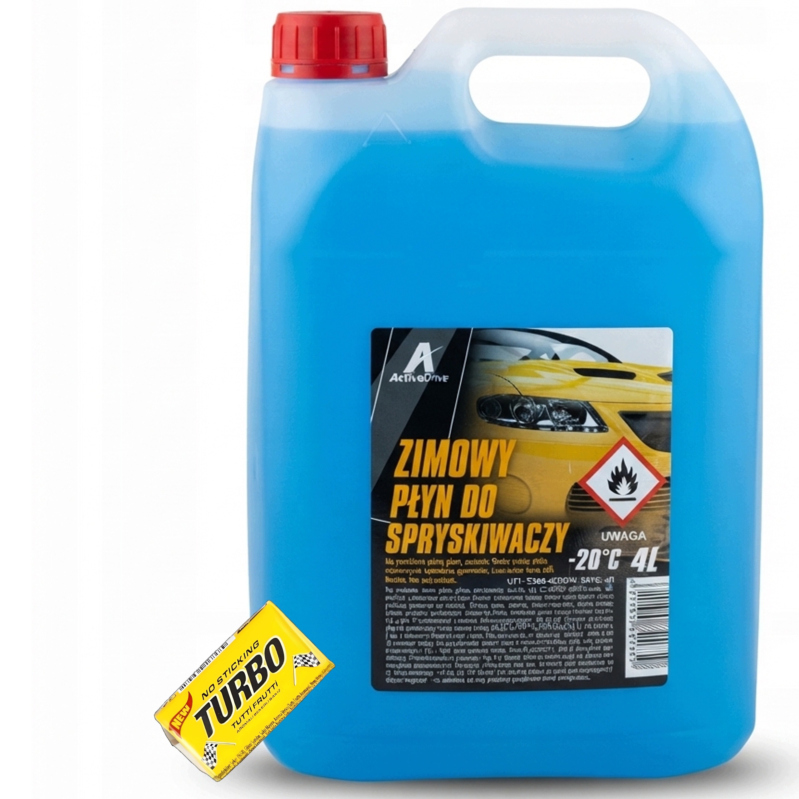 Zimowy Zapachowy Płyn Do Spryskiwaczy Dla Każdego 4L -20 Guma Turbo