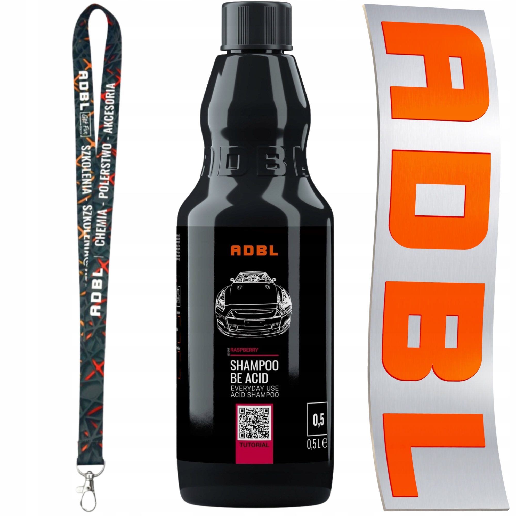 Adbl Shampoo Be Acid 0,5 Kwaśny Szampon Do Mycia Czyszczenia Samochodu Auta