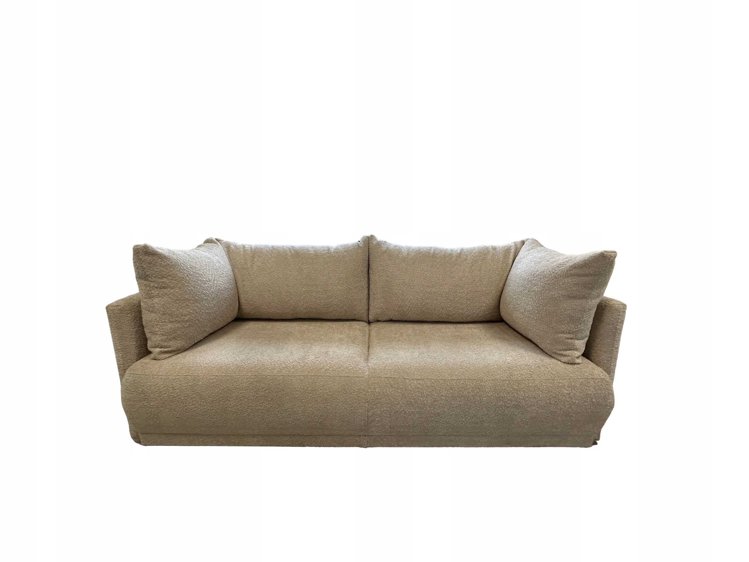 Kanapa sofa CLOUD BOUCLE rozkładana, funkcją spania, pojemnik na pościel Kolekcja Cloud