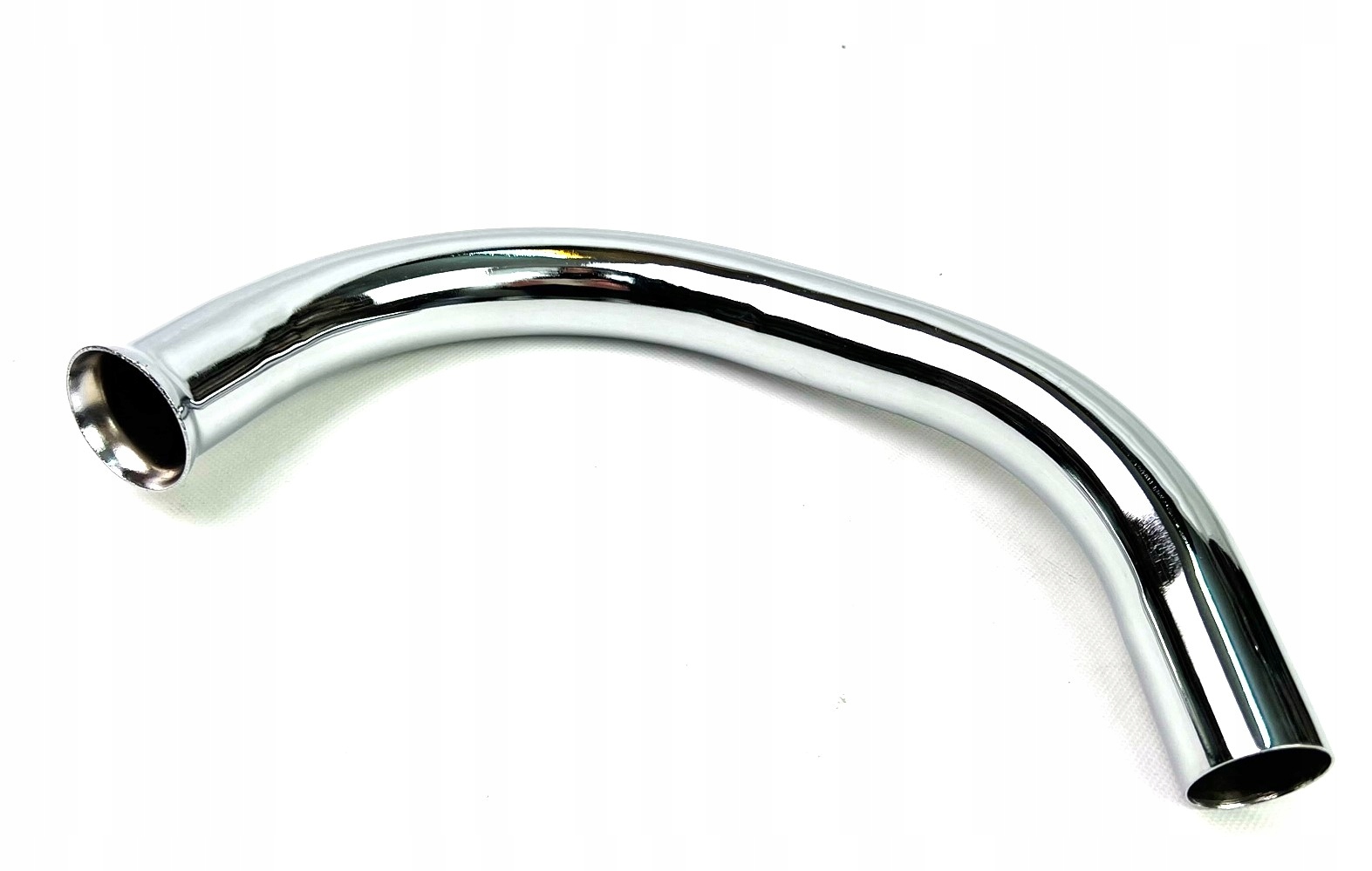 Kolanko tłumika wydech rura Mz Etz 125, 150 Duells chrom