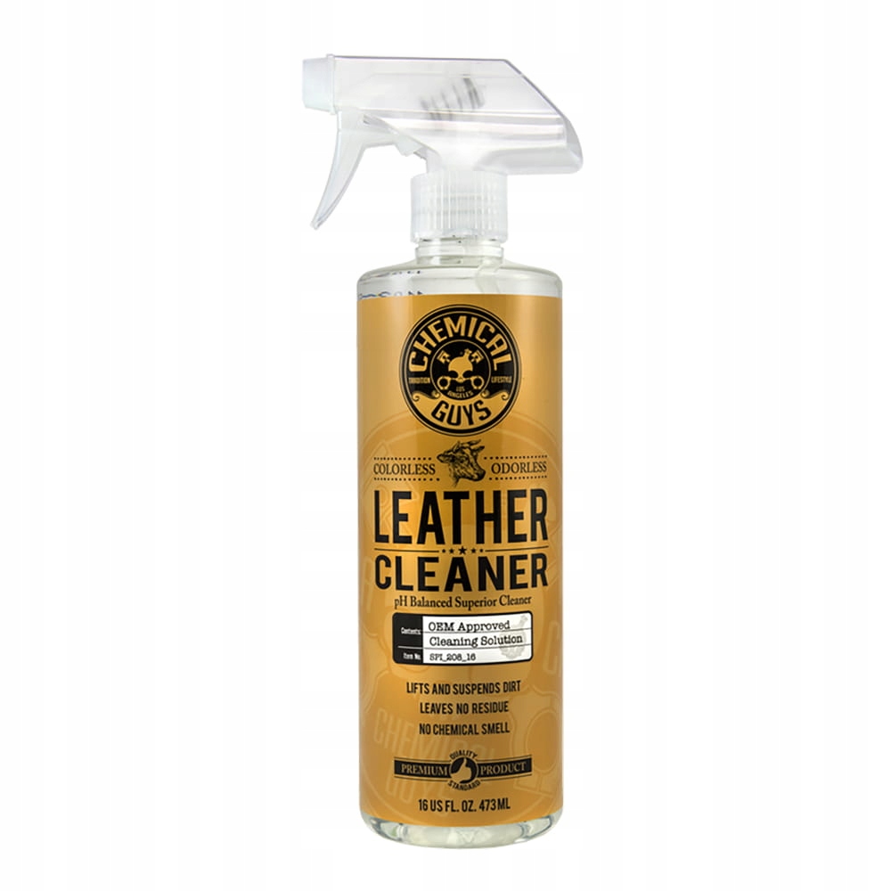 Chemical Guys Leather Cleaner Colorless & Odorless czyszczenia skóry 473ml