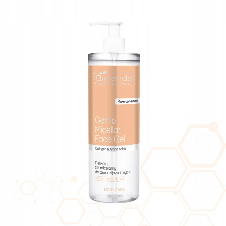 Bielenda Lipid Care jemný gel pro odličování a mytí 500 ml