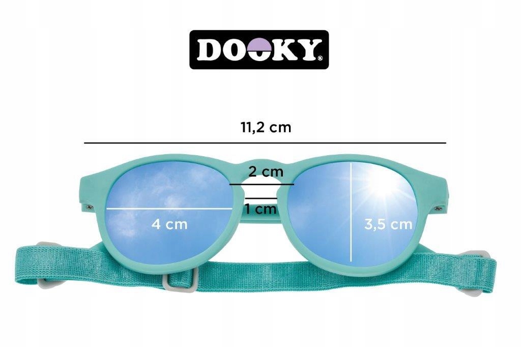 Dooky Okulary przeciwsłoneczne Hawaii MINT 6-36m Wiek dziecka 6 m +