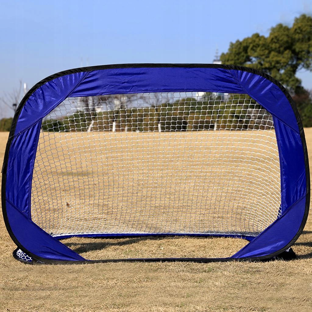 Blue Color Folding Portable Football Gate Soccer Marka Meriglare