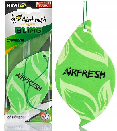 

Zapach samochodowy zawieszka AirFresh Challenge