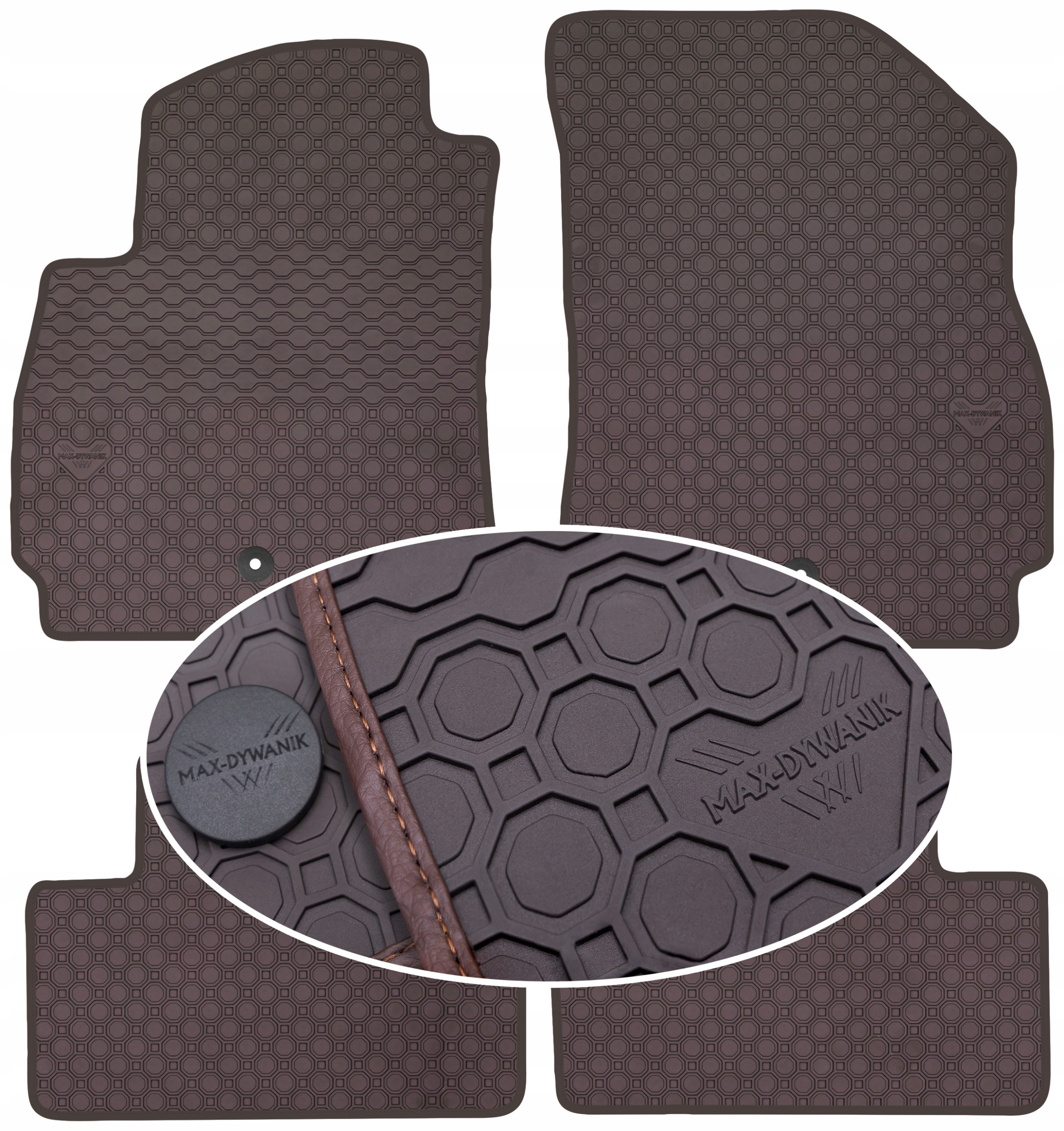 Chevrolet Orlando 2011-2018 Koberce Hnedé