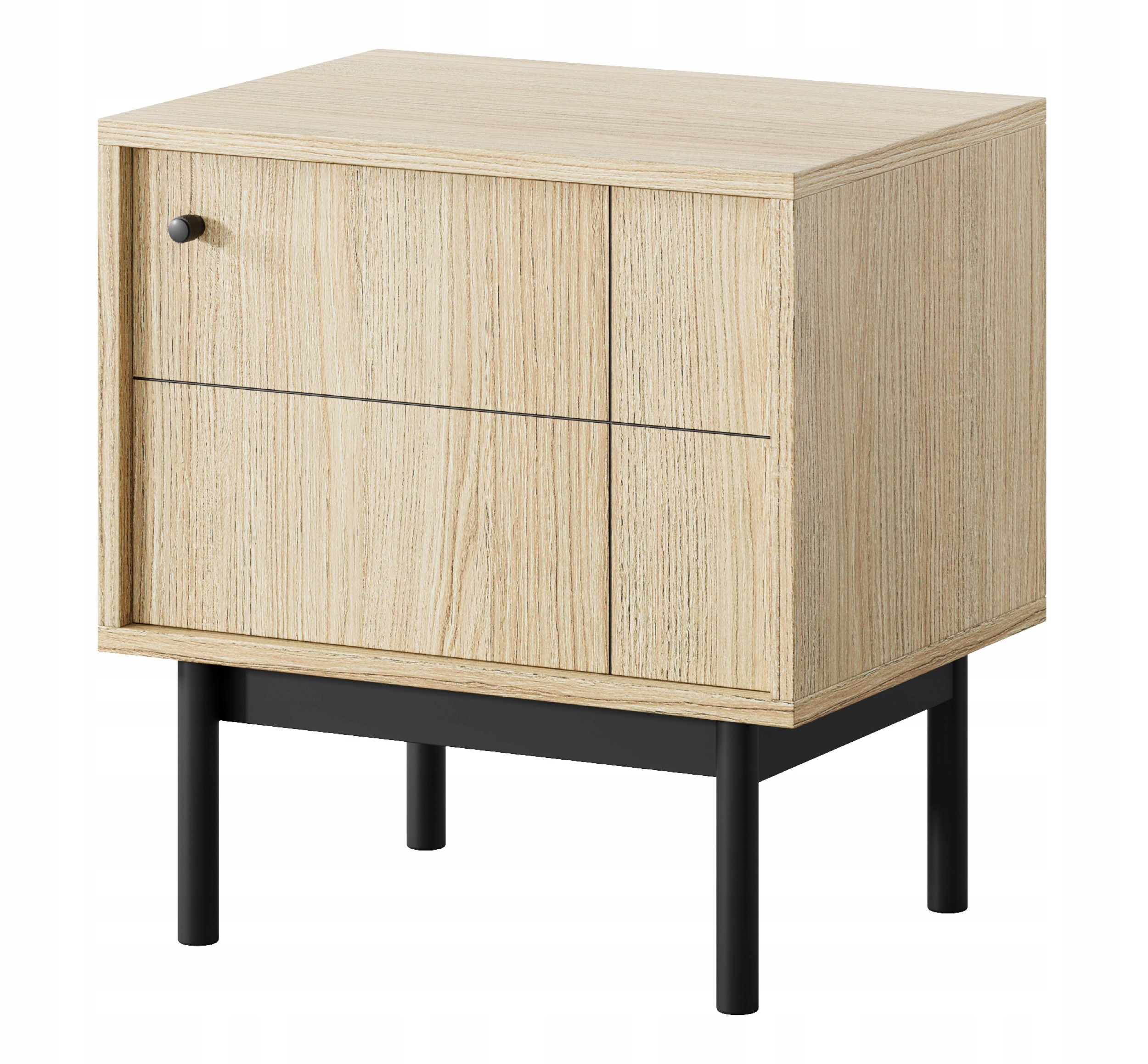 Noční stolek Japandies 54 cm Dub linea