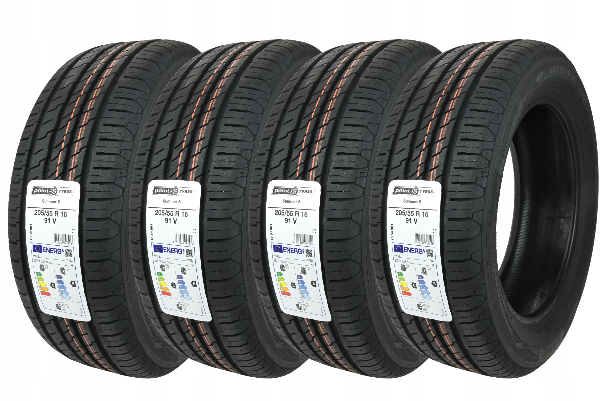 

4 x 205/55R16 91V Summer S Point S Lato