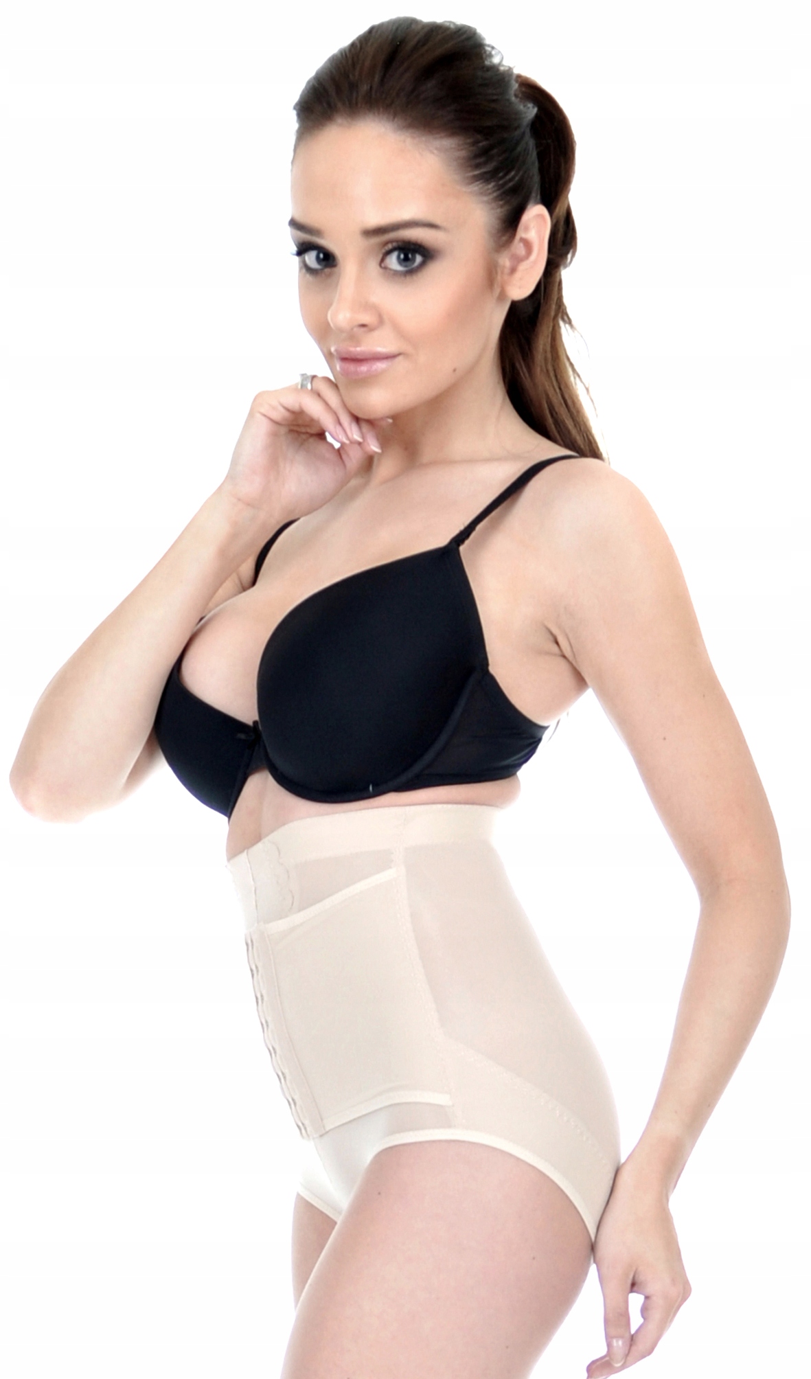 Orirose MAJTKI figi mocno WYSZCZUPLAJĄCE brzuch modelujące talię PUSH-UP Fason majtek figi