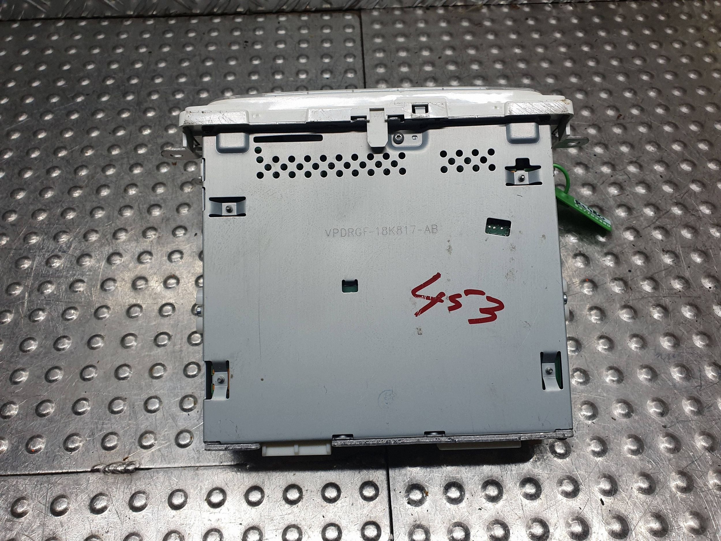 RADIO control panel A4539003402 SMART FORTWO II 453