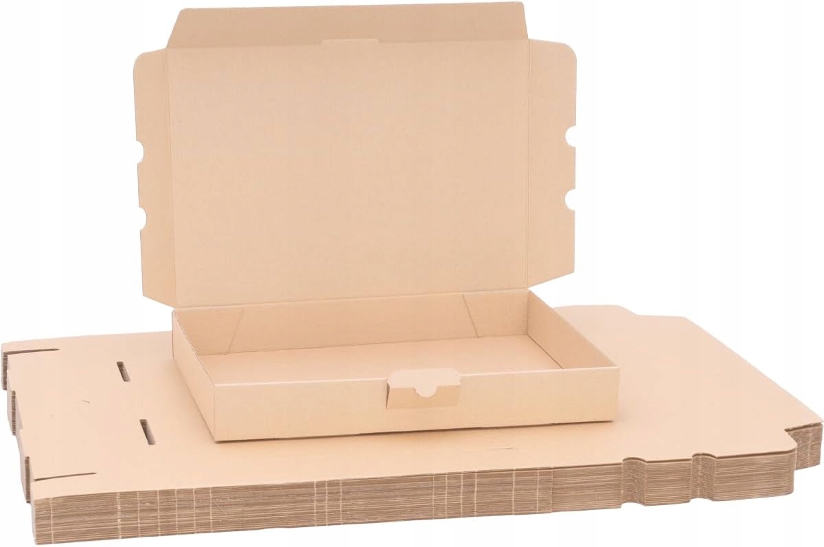 Karton 350x250x50 MB5 wykrojnikowy brąz Gabaryt A InPost A4 100 szt