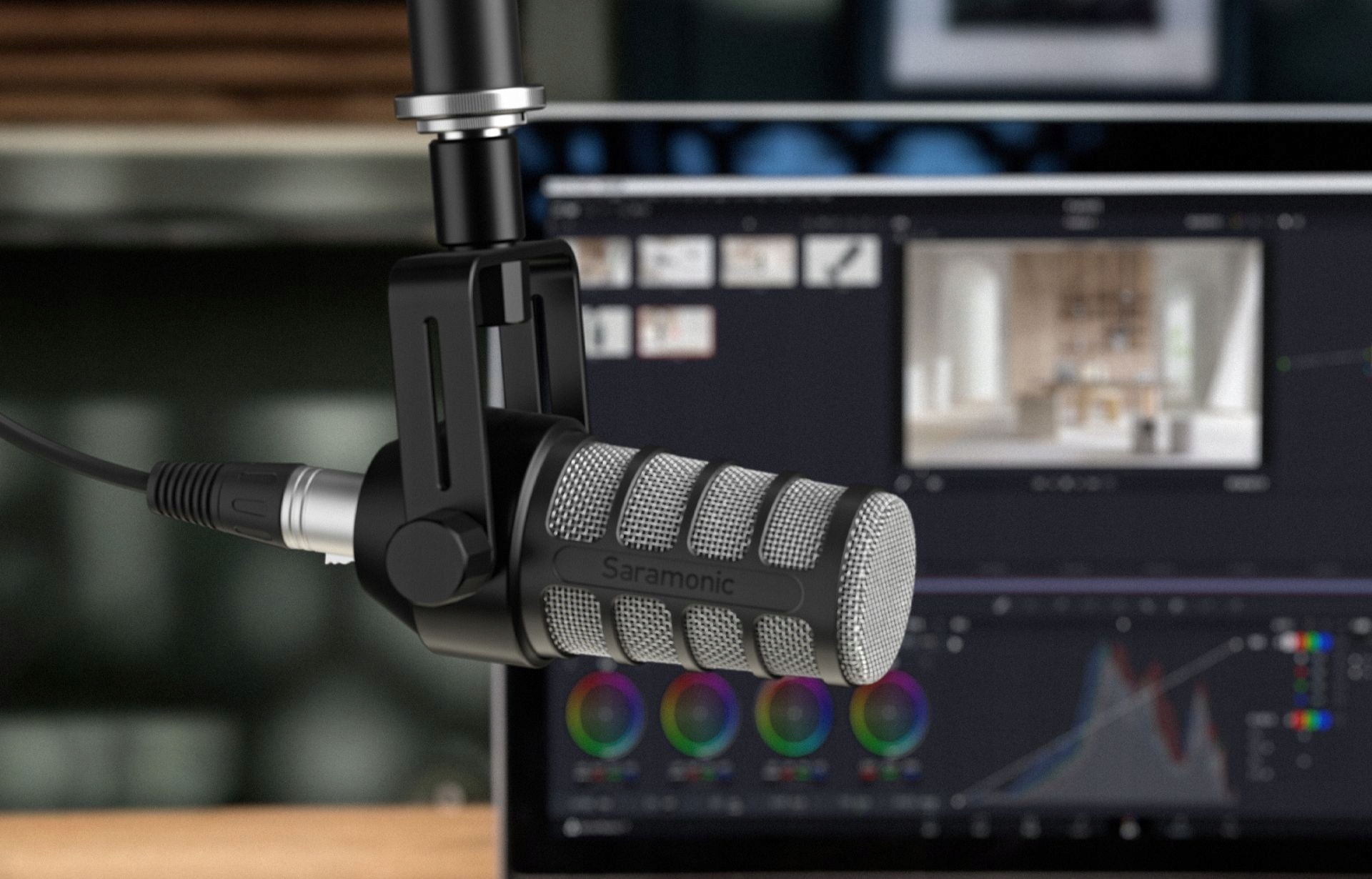 Mikrofon Studyjny Saramonic SR-BV1 do podcastów Model SR-BV1