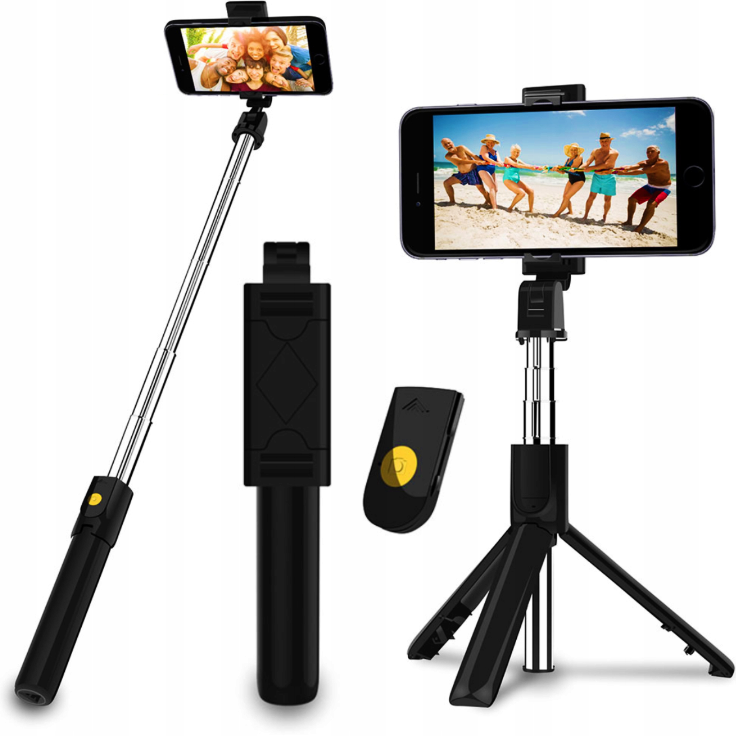 KIJEK DO SELFIE TRIPOD STATYW PILOT BLUETOOTH