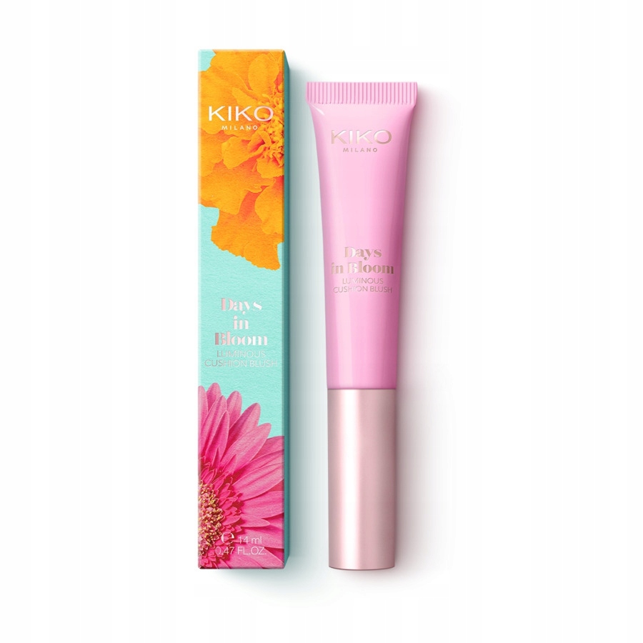 Days In Bloom Luminous Cushion Blush rozświetlający róż w płynie z aplikatorem gąbkowym 01 Toasted Almond