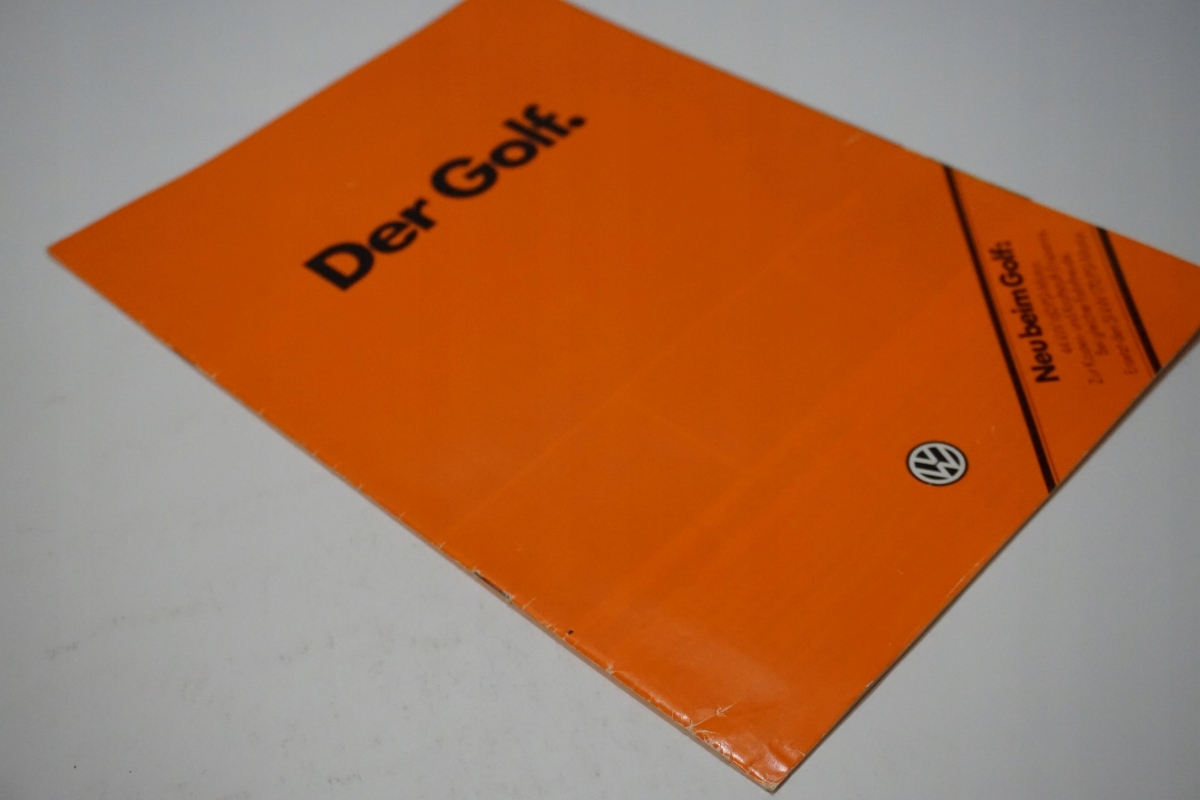 PROSPEKT VOLKSWAGEN GOLF 1979 Topic Passenger cars