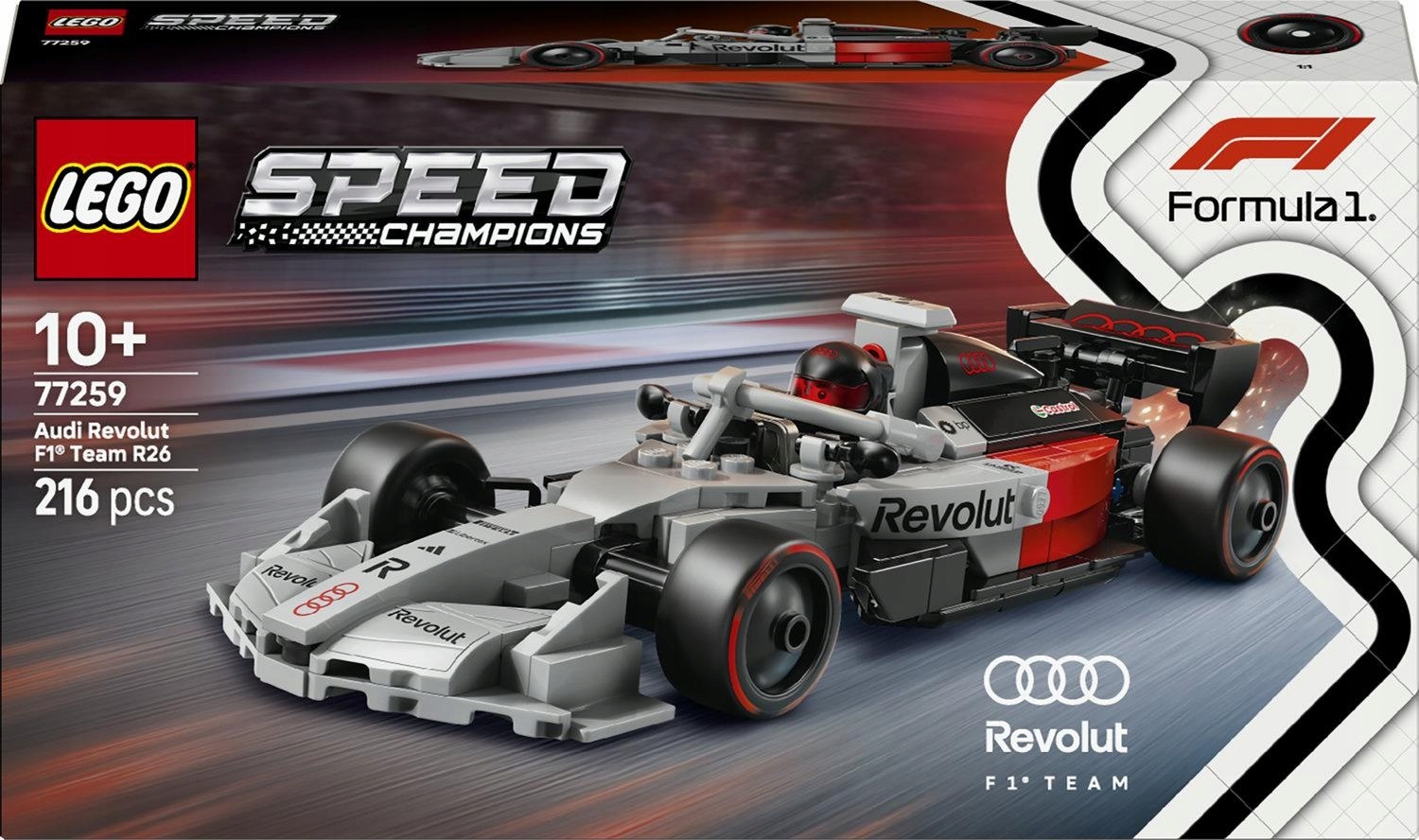 Stavebnice Formule Audi Revolut F1 Team R26 77259 Lego Speed Champions