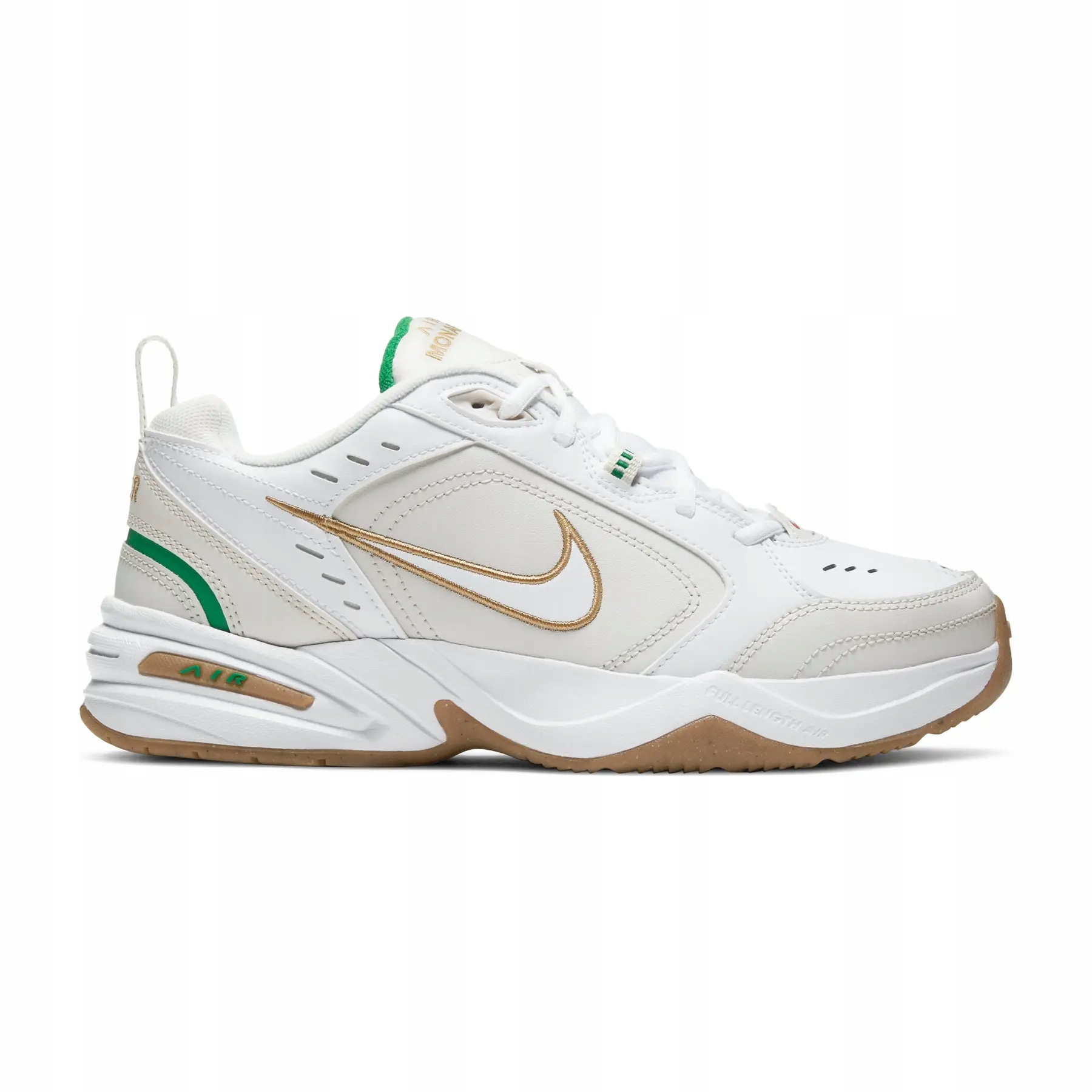 Pánské boty Nike Air Monarch 415445-103 bílé kožené sportovní 42,5